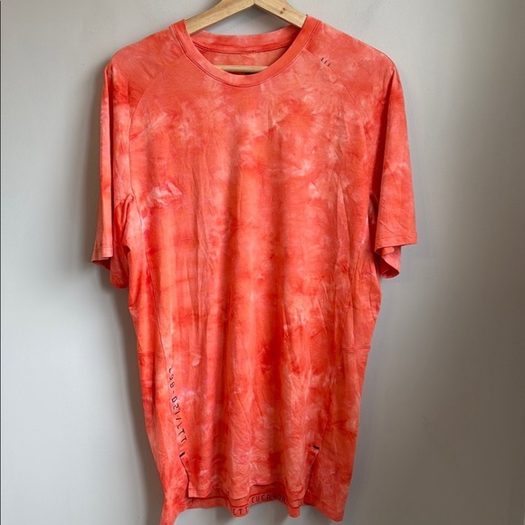 Lululemon Always Agile Short Sleeve *Spray Dye SZ L - Picture 3 of 5